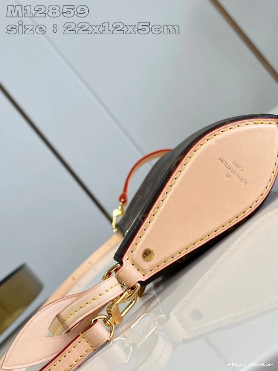 Official oldcobbler 12 x5.5CM Pochette Tirette - x 22 VUITTON LOUIS 0810